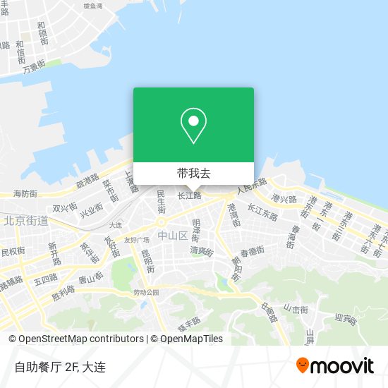 自助餐厅 2F地图