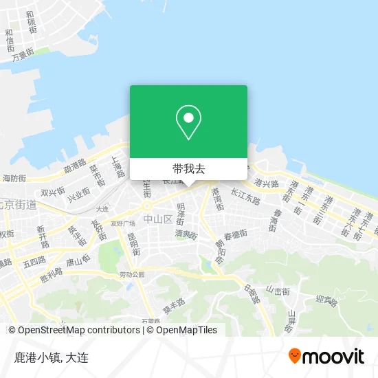 鹿港小镇地图