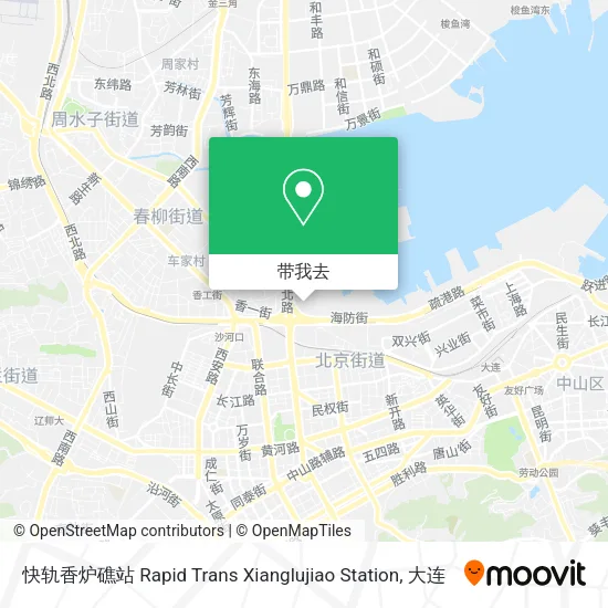 快轨香炉礁站 Rapid Trans Xianglujiao Station地图