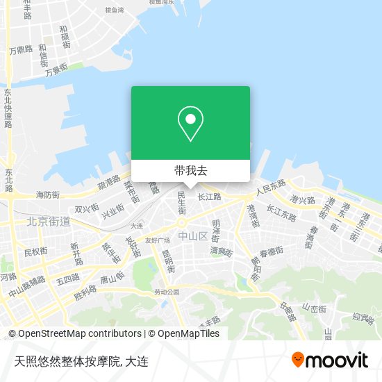 天照悠然整体按摩院地图