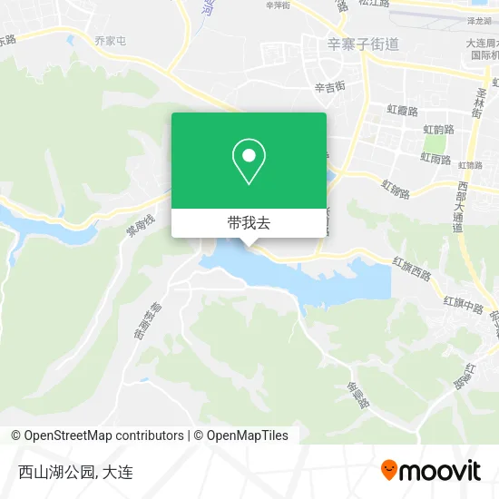 西山湖公园地图