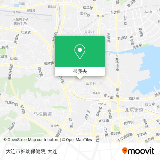 大连市妇幼保健院地图