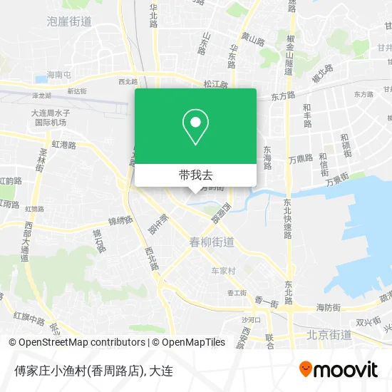 傅家庄小渔村(香周路店)地图
