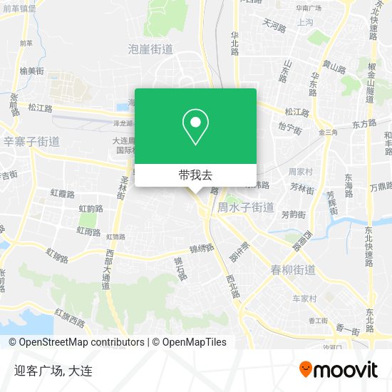 迎客广场地图