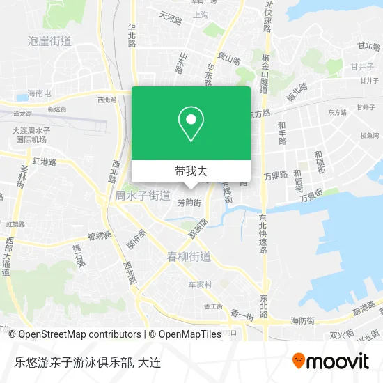 乐悠游亲子游泳俱乐部地图