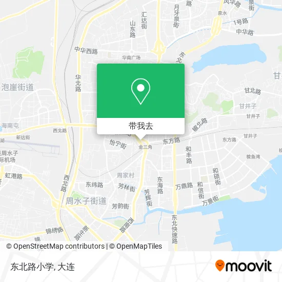 东北路小学地图
