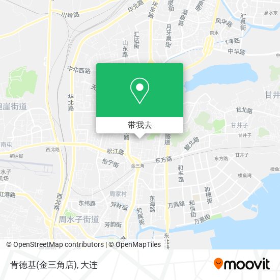 肯德基(金三角店)地图