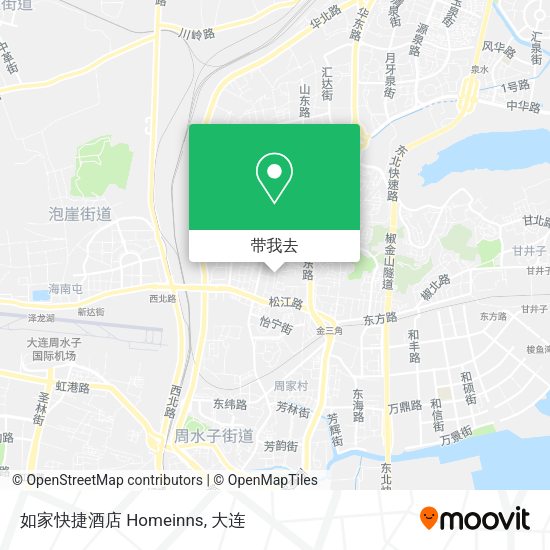 如家快捷酒店 Homeinns地图