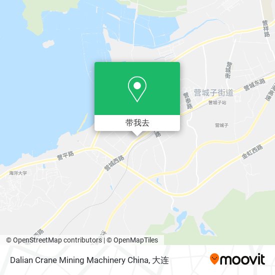 Dalian Crane Mining Machinery China地图
