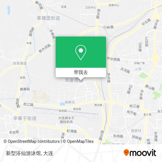 新型浴仙游泳馆地图