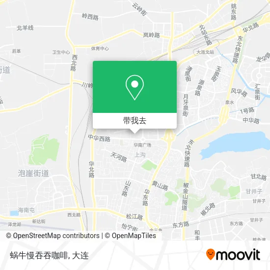 蜗牛慢吞吞咖啡地图