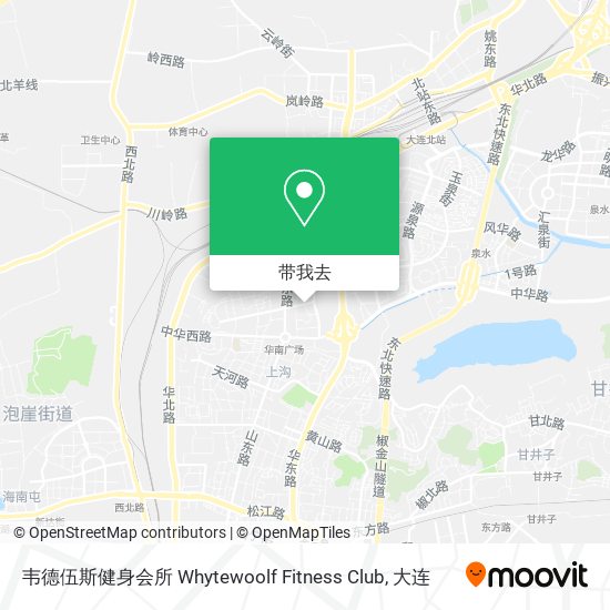 韦德伍斯健身会所 Whytewoolf Fitness Club地图