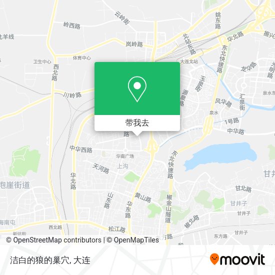 洁白的狼的巢穴地图
