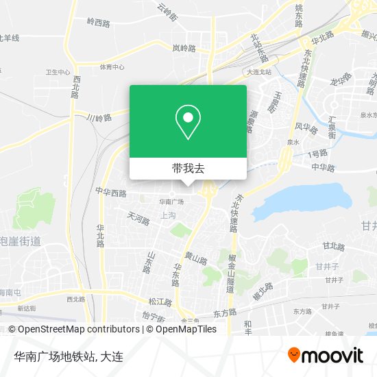 华南广场地铁站地图