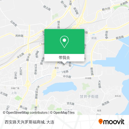 西安路天兴罗斯福商城地图