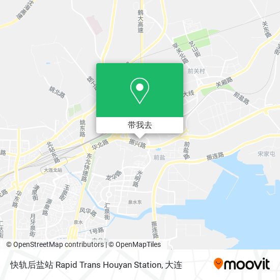 快轨后盐站 Rapid Trans Houyan Station地图