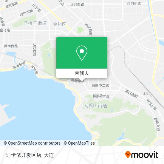 迪卡侬开发区店地图