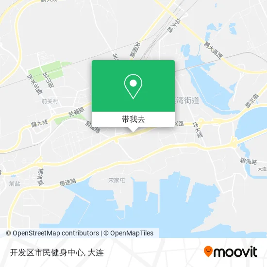 开发区市民健身中心地图