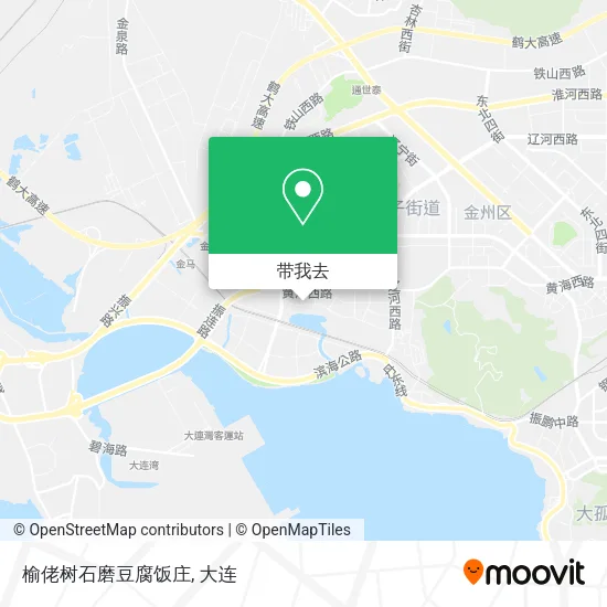 榆佬树石磨豆腐饭庄地图