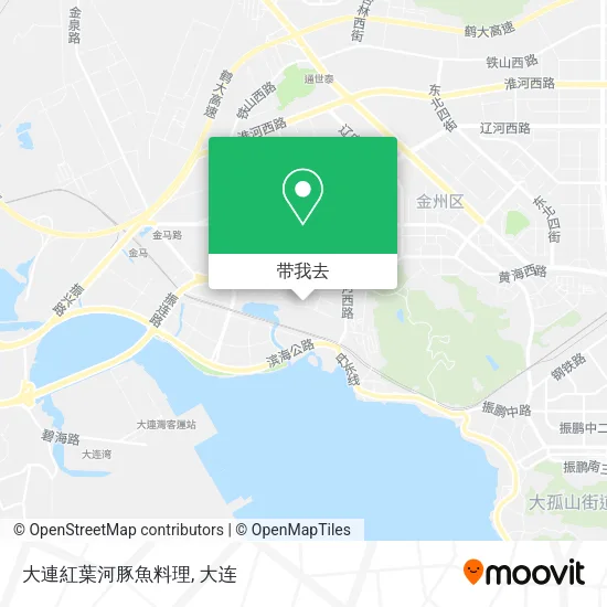 大連紅葉河豚魚料理地图