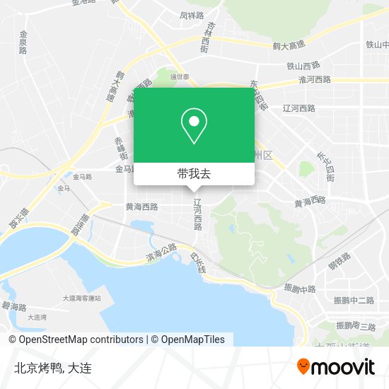 北京烤鸭地图