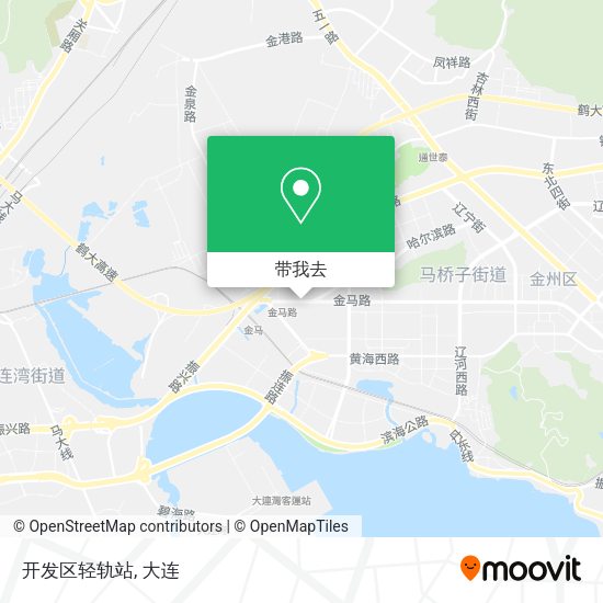 开发区轻轨站地图