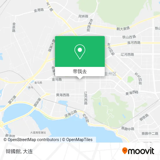 韓國館地图