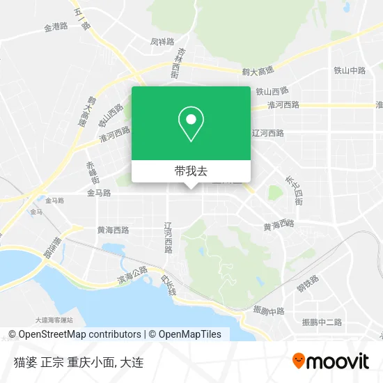 猫婆 正宗 重庆小面地图