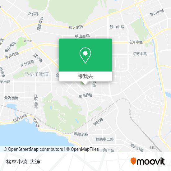 格林小镇地图