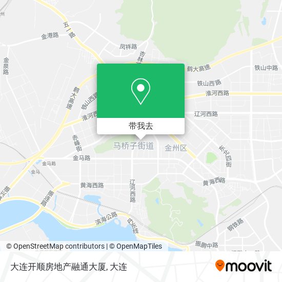 大连开顺房地产融通大厦地图