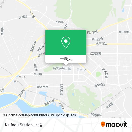 Kaifaqu Station地图