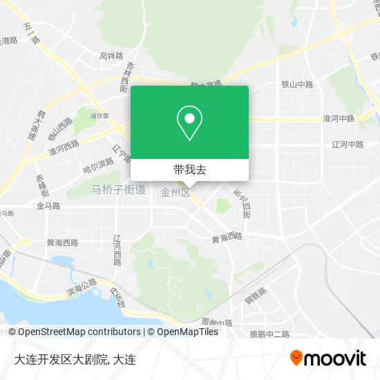 大连开发区大剧院地图
