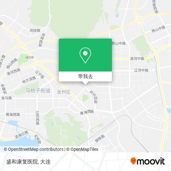 盛和康复医院地图