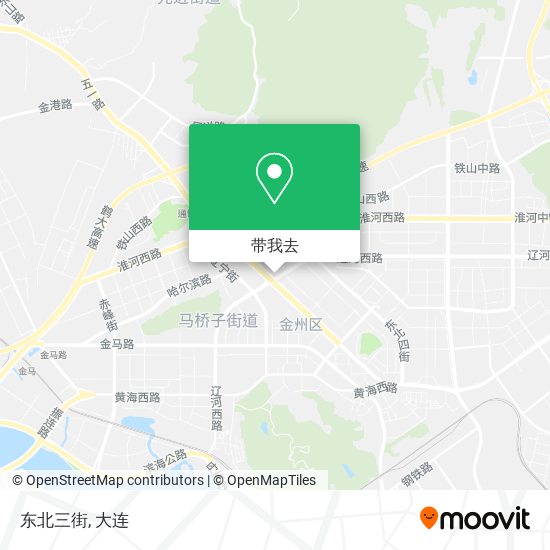 东北三街地图