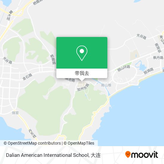 Dalian American International School地图