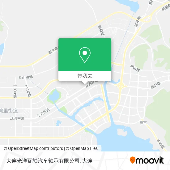 大连光洋瓦轴汽车轴承有限公司地图