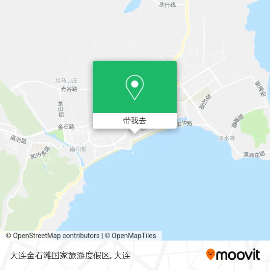 大连金石滩国家旅游度假区地图