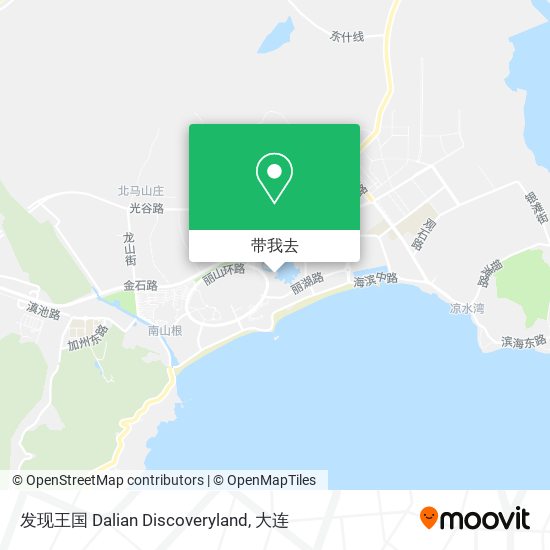 发现王国 Dalian Discoveryland地图