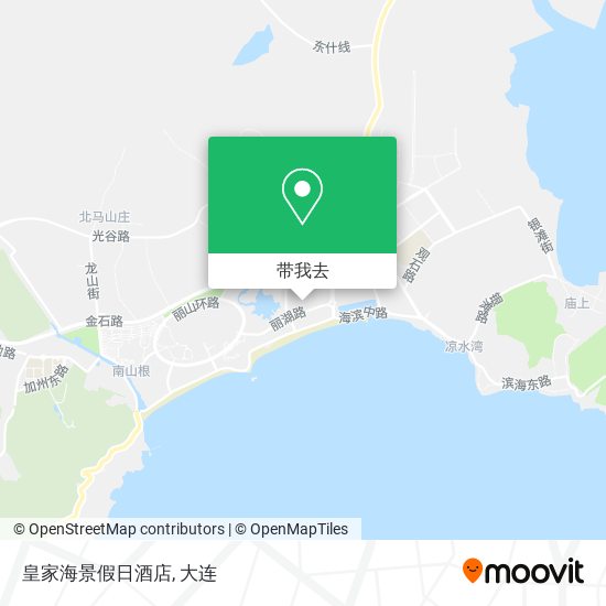 皇家海景假日酒店地图