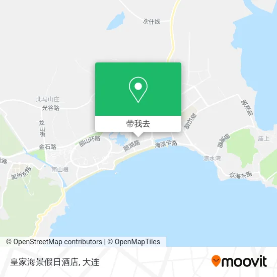 皇家海景假日酒店地图
