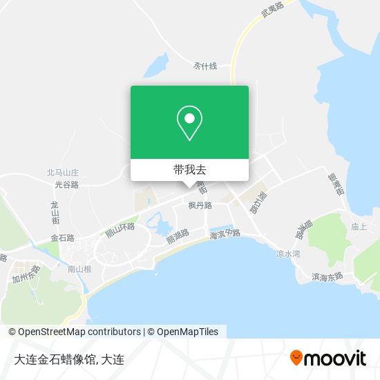 大连金石蜡像馆地图