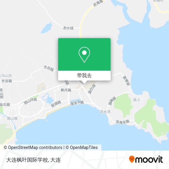 大连枫叶国际学校地图