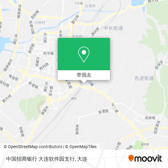 中国招商银行 大连软件园支行地图