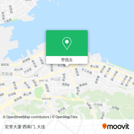 宏誉大厦-西南门地图