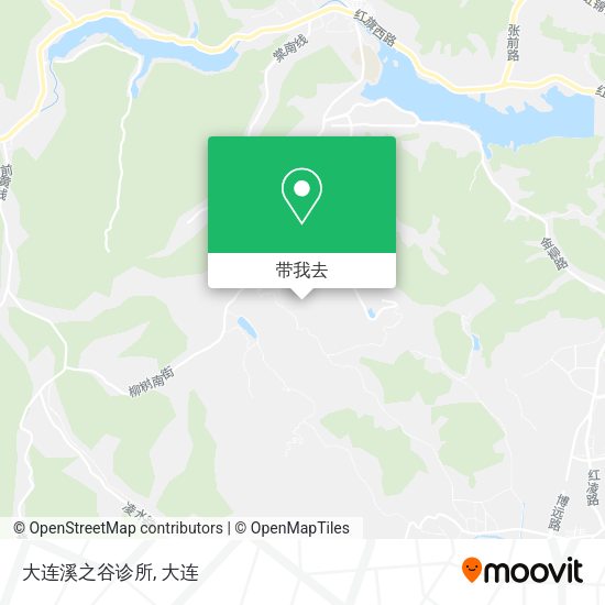 大连溪之谷诊所地图