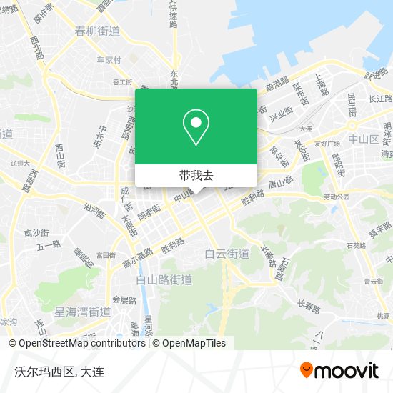 沃尔玛西区地图