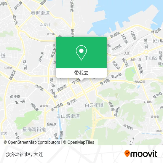 沃尔玛西区地图