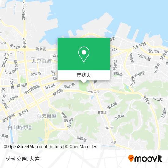 劳动公园地图