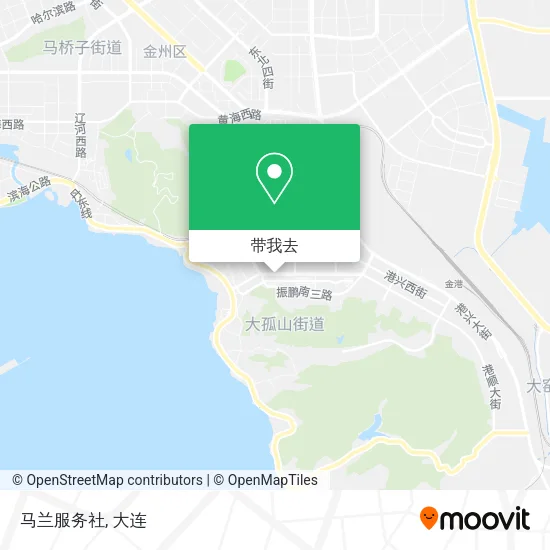 马兰服务社地图