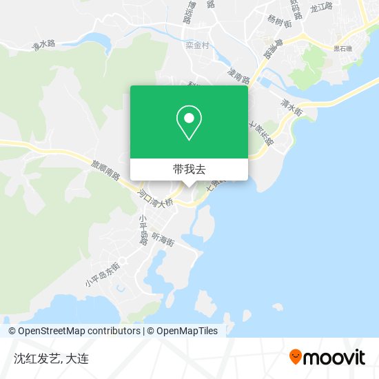 沈红发艺地图